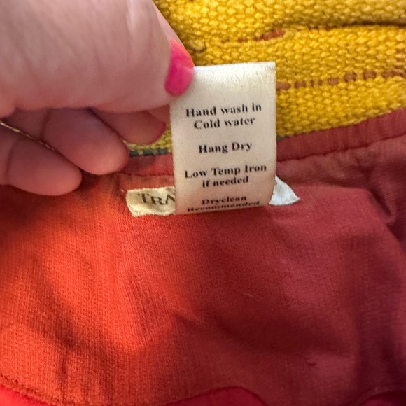 Travelsmith Womens Funky Jacket Petite M Carpet Tapestry Bright Colors - Picture 10 of 10